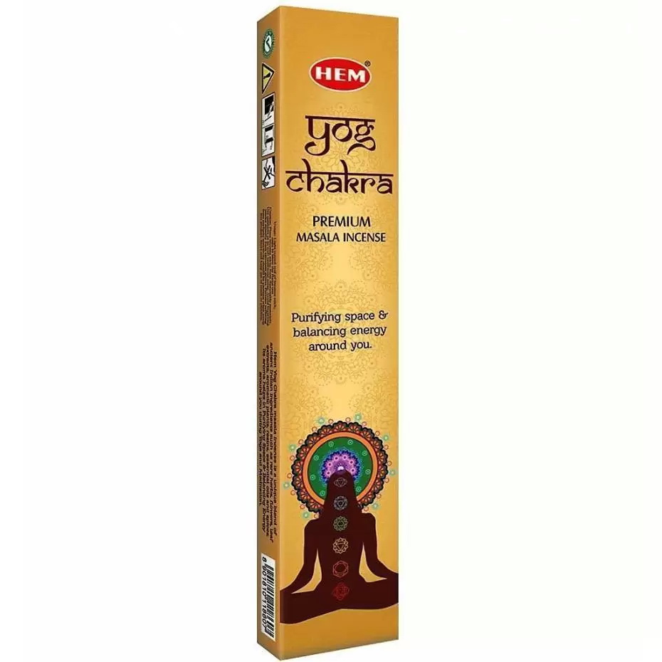 Sahumerio Hem Premium Yog Chakra x15g