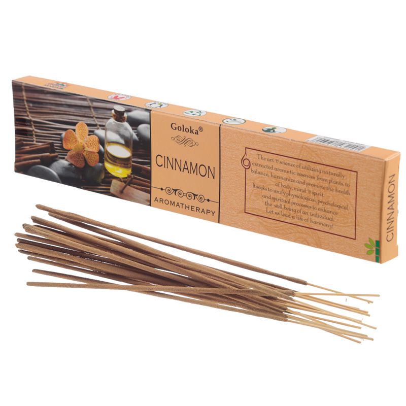 Sahumerio Goloka Aromatherapy Cinnamon x15g