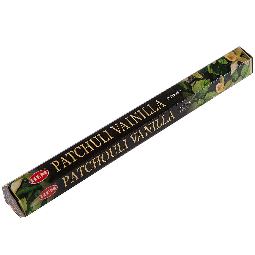 Sahumerio Hem Patchouli - Vainilla x20u