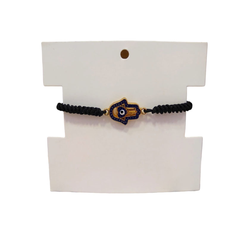 Pulsera Hilo Azul Mano de Fatima