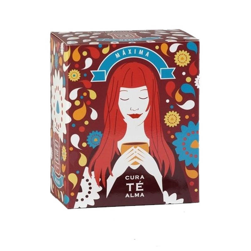 Caja de Té Rojo en Hebras Premium Maxima x50gr, Cura Té Alma