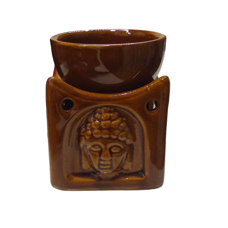 Hornito Rostro de Buda Marron 8 cm