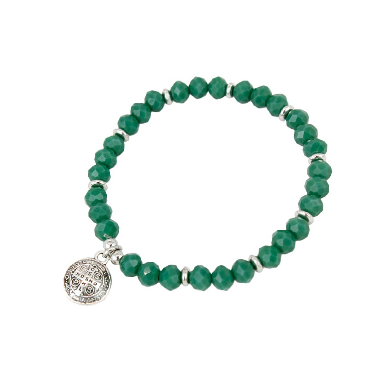 Pulsera Elastica San Benito Verde