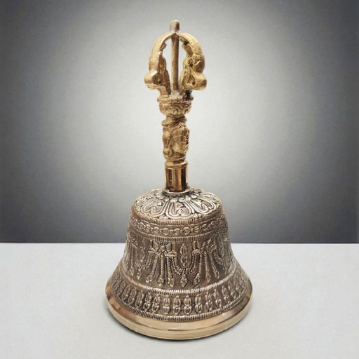 Campana Tibetana Bronce 13cm