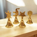 Campanas con Formas Bronce 8.5cm