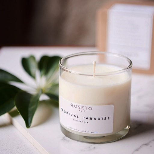 Vela Aromática Roseto Tropical Paradise 250gr