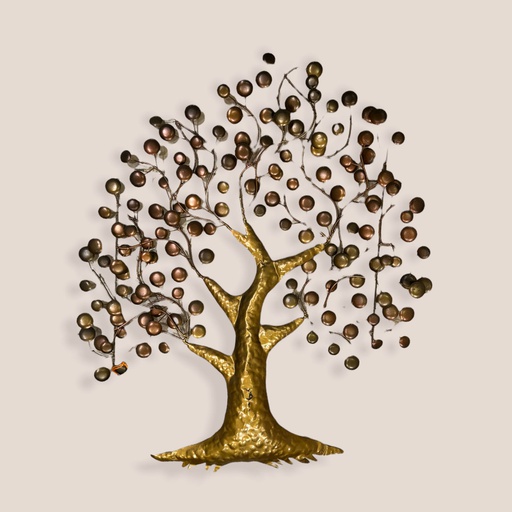 Árbol de Metal Dorado 65cm