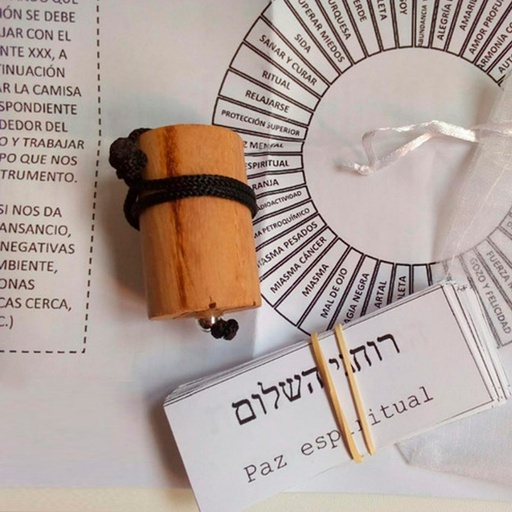 Pendulo Hebreo con Etiquetas Hermes