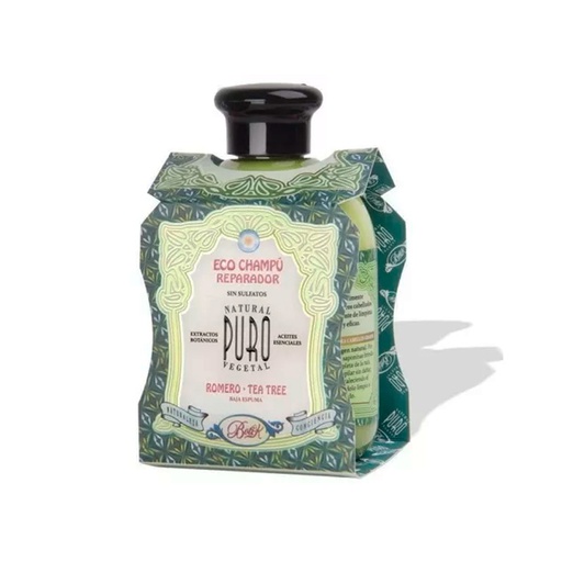 Eco Champú Reparador Romero- Tea Tree Boti-K