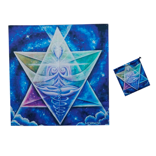 Paño de Tarot Merkaba