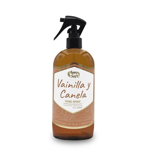 Home Spray Aero Soft Vainilla y Canela 500ml