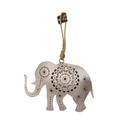 Colgante Elefante Metal 20x15cm