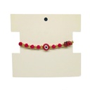 Pulsera Hilo Ojo Turco Rojo