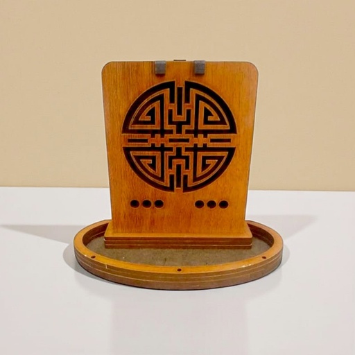 Cascada de Humo Madera 13cm Colores Varios