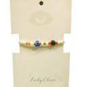 Pulsera Hilo con Ojo Turco