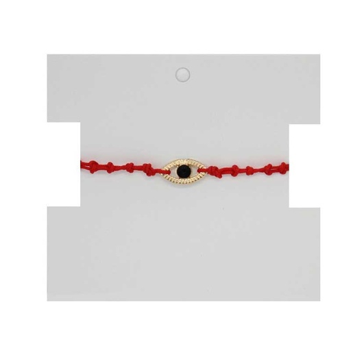 Pulsera Hilo Roja con Ojo Turco