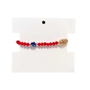 Pulsera Roja con Buda y Ojo Turco