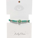 Pulsera Verde Ojo Turco