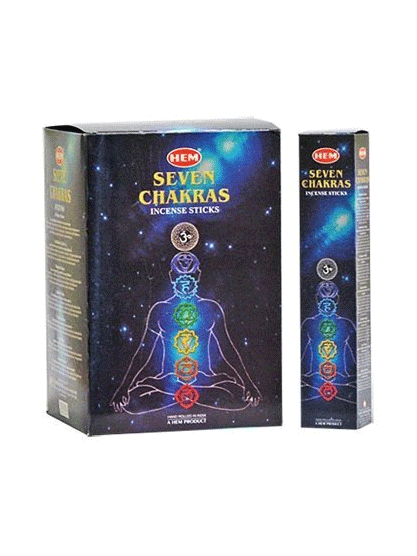 Sahumerio Hem Siete Chakras 7x5u