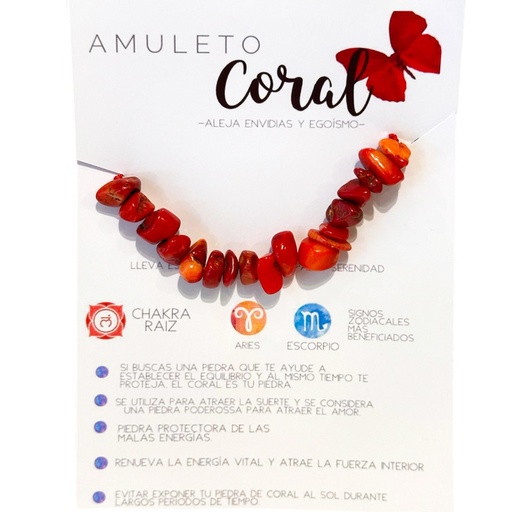 Pulsera Gema Coral