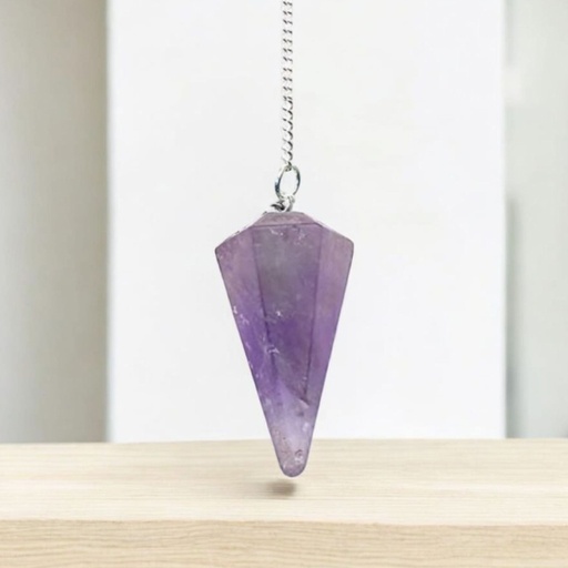 Péndulo Gema Amatista
