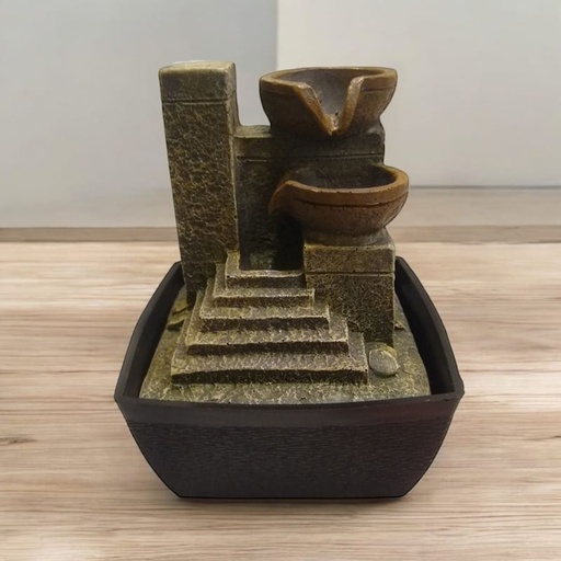 Fuente de Agua con Luz LED Chica N°25