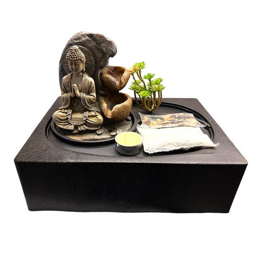 Fuente Jardin Zen Buda 29x21cm