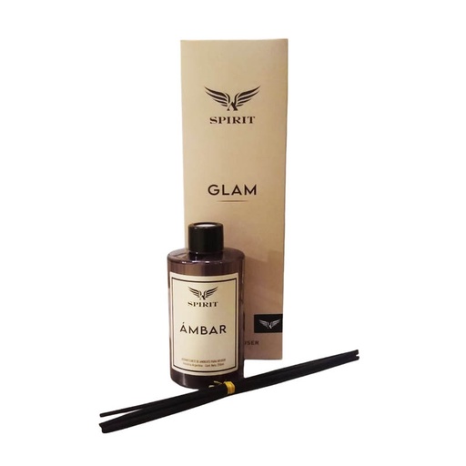 Difusor Con Caja Spirit Glam, Ambar 250ml