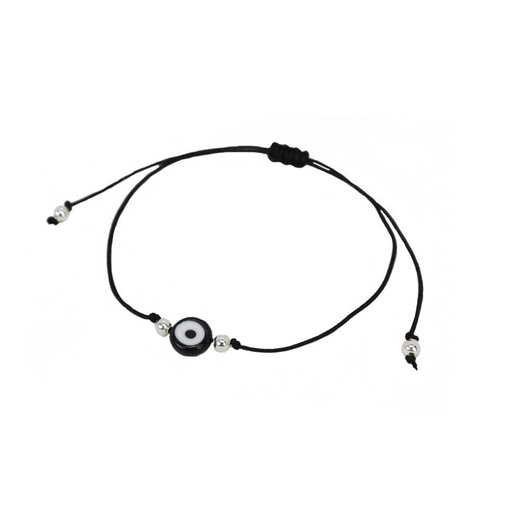 [¨74605] Pulsera Hilo Negro con Ojo Turco