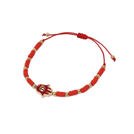 Pulsera Hilo Rojo con Mano de Fatima