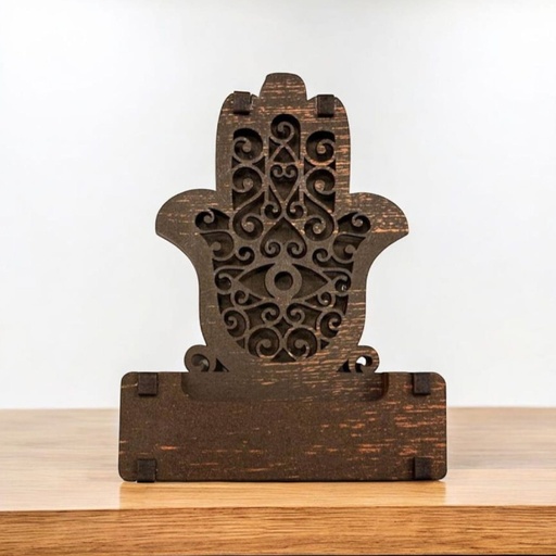 Cascada de Humo Madera Mano de Fatima Colores Varios