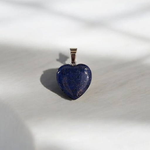 Dije Gema Lapislazuli Corazon