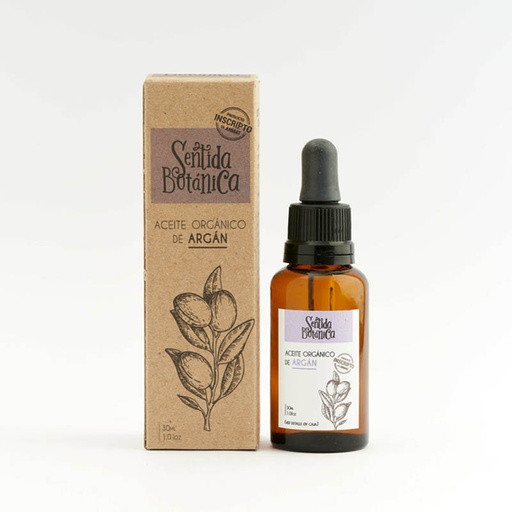 Aceite Organizo de Argan x30ml, Sentida Botanica