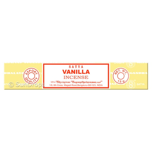 [vainilla] Sahumerio Satya Vanilla x15g