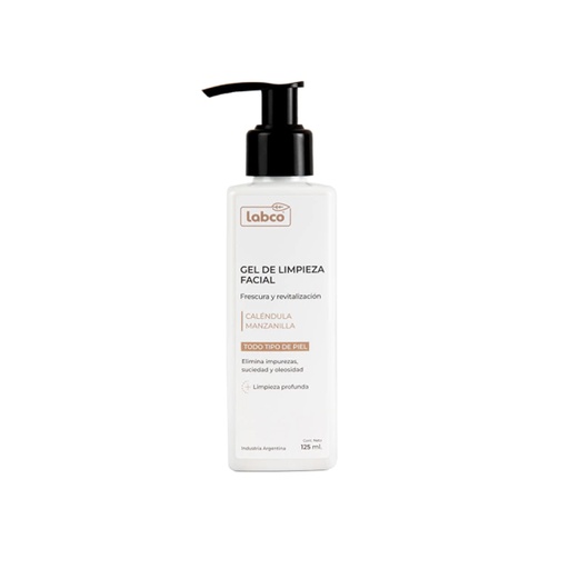 Gel de Limpieza Facial con Caléndula y Manzanilla 125ml, Labco