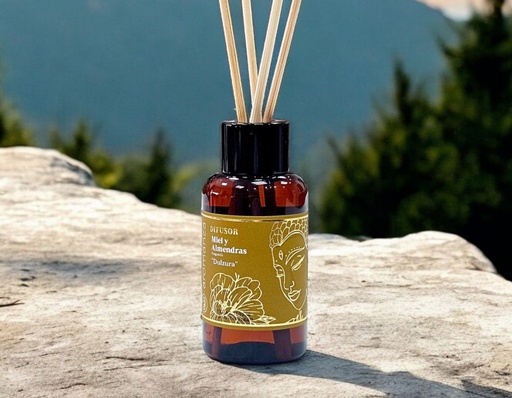 Difusor Aromanza 60ml Miel y Almendras, Dulzura