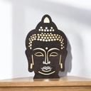 Velador Cabeza Buda Oscuro 28cm