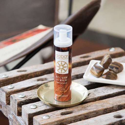 Splash Aurico Frecuencial, Creatividad (Ormus, Incienso, Ojo de Tigre), Dabar x100ml