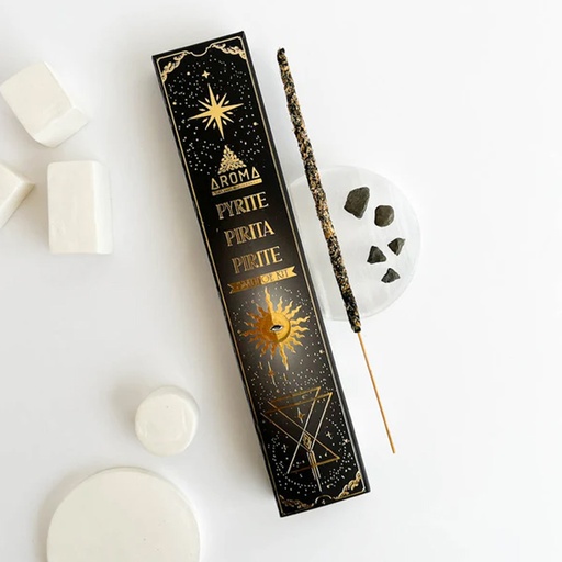 [7799175017977] Sahumerio Aroma Crystal Scents, Pirita