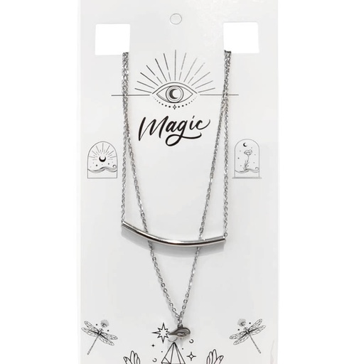 Collar Doble con Ojo de Horus