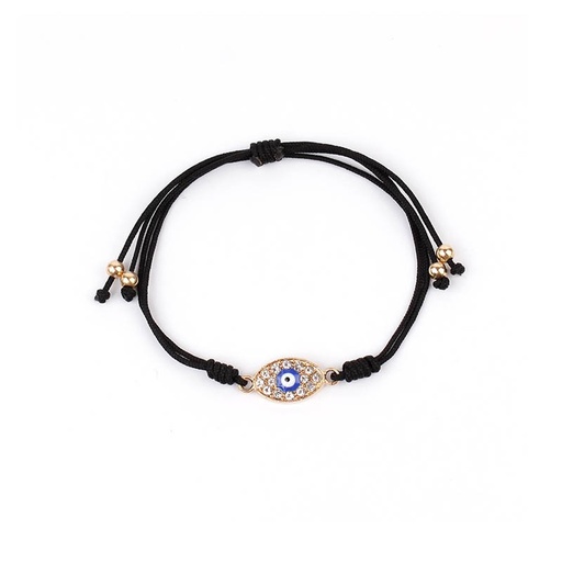 Pulsera Hilo Shine Amulet Negra