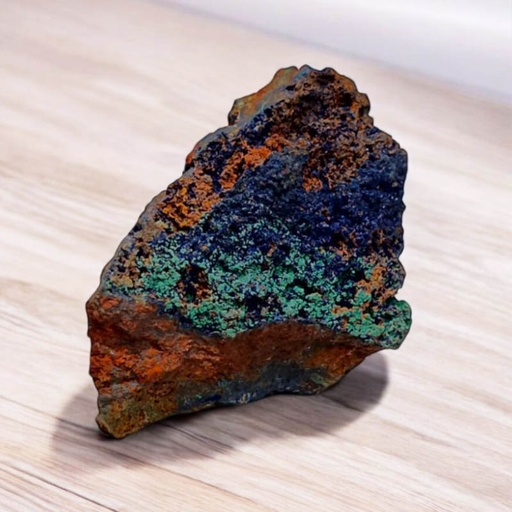 Azurita con Malaquita