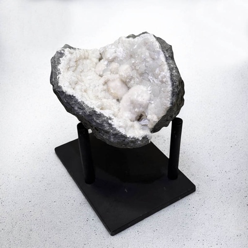 Okenita Prehnita Laumontita Cuarzo 9.7cm