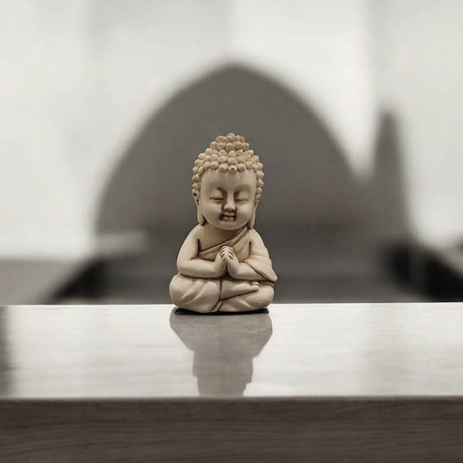 Buda Blanco 5.5cm Modelo N°1