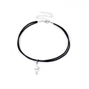 Collar Choker con Serpiente Negro