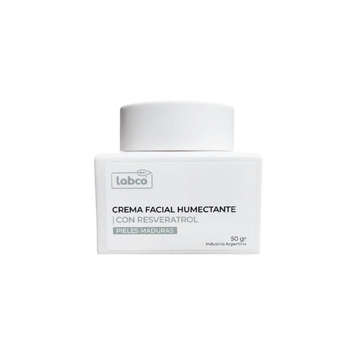Crema Facial Humectante con Resveratrol 65ml, Labco