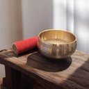 Cuenco Tibetano 10.5cm Dorado
