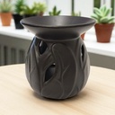 Hornito Calado Negro 10cm