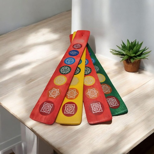 Porta Sahumerio Sky Madera 7 Chakras