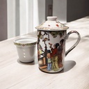 Taza de Ceramica China con Infusor
